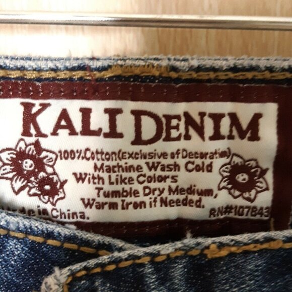 Kali Denim Flare Jeans Size 11 - Picture 6 of 7